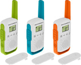 Walkie-Talkie Motorola Tlkr-T42 Packs 3 Pmr446/8km/16canales/500mw/Clip Cinturon 59t42triplepack