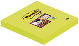 Post-It Super Sticky Pack De 6 Blocs De 90 Notas Adhesivas Reposicionables - 76x76mm - 100% Pefc - Verde