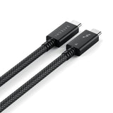 Satechi Thunderbolt 4 Pro Cable, Longitud: 1 Meter Datenübertragung De Hasta 40 Gbit S, Potencia De Carga De Hasta 240w, Unterstützt Bildauflösungen