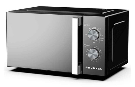 EAN 8426156018768 - Grunkel MWG-20ESPEJO microondas Acero inoxidable, Negro Microondas con grill Encimera 20 L 700 W imagen 1