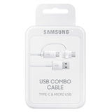 EAN 8806088571447 - Samsung EP-DG930 cable USB USB 2.0 1,5 m USB A USB C/Micro-USB B Blanco imagen 3
