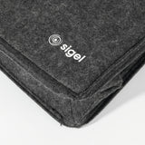 Sigel Basic Bolsa Para Portátil Gris Oscuro 12 Kg, Hasta 39,1 Cm (15,4 Pulgadas)