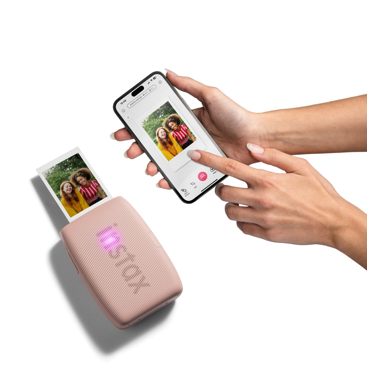 Fujifilm Instax Mini Link 3 Impresora Portatil Instantanea Bluetooth 5.1 - Impresiones En 5,1x7,6cm - Rosa