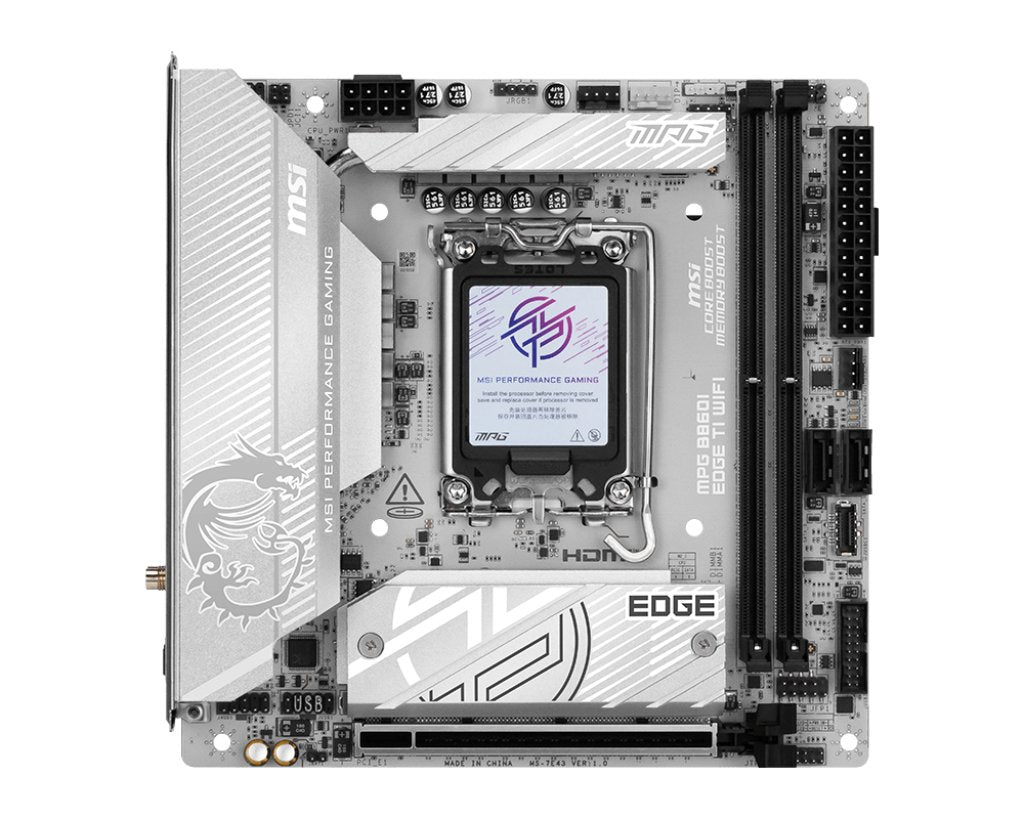 Msi Mpg B860i Edge Ti Wifi B860,S1851,Mitx,Ddr5