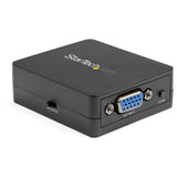 Startech.Com Conversor De Vídeo Vga A Rca Y S-Video - Alimentado Por Usb, 1920 X 1080 Pixeles, 640 X 480,1920 X 1080 Pixeles, 60 Hz, Conversor De Vídeo Activo, 1920 X 1080 Pixeles, Negro