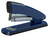 Petrus 2001 Grapadora Metalica Retro - Hasta 30 Hojas - Grapado Cerrado, Abierto Y Clavado - Color Azul