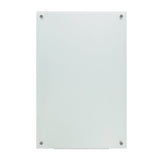Dry Erase Whiteboard, Wall-Mounted, Glass, 90x120cm