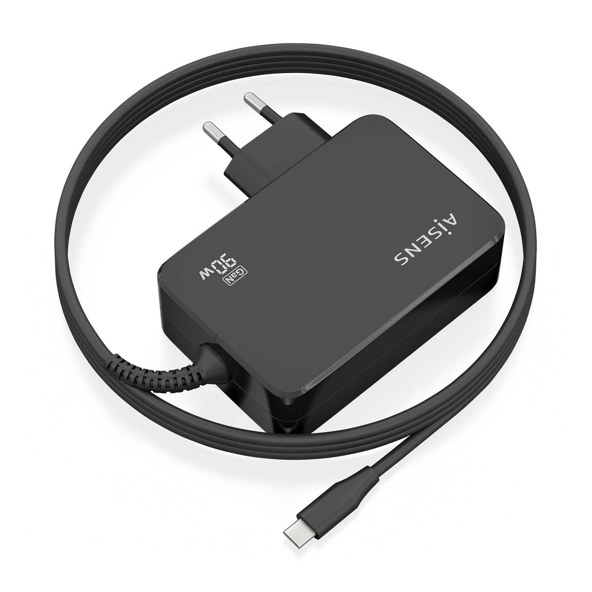 EAN 8436574709957 - AISENS ASCH-1PD90WL034-BK cargador de dispositivo móvil Universal Negro Corriente alterna Interior imagen 2