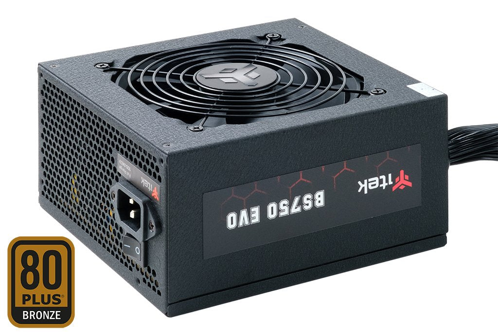 Fuente De Alimentación Itek Bs750 750 W 24-Pin Atx Atx Negro