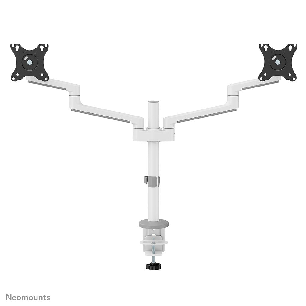 Neomounts By Newstar Soporte De Escritorio 17"-27" 2 Monitores 3gelenk Blanco Max.8kg