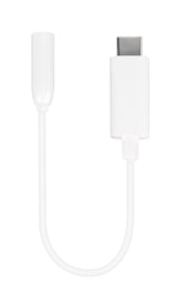 EAN 4008928617641 - Vivanco AAVVUSBC10W cable de teléfono móvil Blanco 0,1 m USB C 3,5mm imagen 1