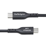 EAN 65030922456 - StarTech.com USB2AC15CMBK cable USB USB 2.0 0,15 m USB A USB C Negro imagen 5