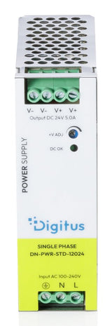 Digitus Industrielles Fuente De Alimentación 24v Dc 120w Carcasa Metálica