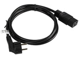 EAN 5901969409796 - Lanberg CA-C19C-10CC-0018-BK cable de transmisión Negro 1,8 m CEE7/7 C19 acoplador imagen 3