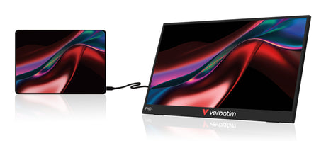 EAN 23942324010 - Verbatim Portable 15.6" FHD Monitor LIGHT Monitor portátil Negro 39,6 cm (15.6") LCD 1920 x 1080 Pixeles imagen 4