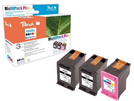 EAN 7640169584190 - Peach 0F319640 cartucho de tinta 3 pieza(s) Negro, Cian, Magenta, Amarillo imagen 1