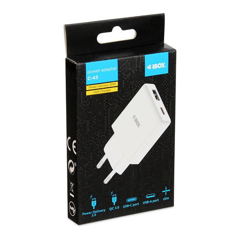 EAN 5903968681258 - iBox ILUC43W cargador de dispositivo móvil Universal Blanco Corriente alterna Interior imagen 6