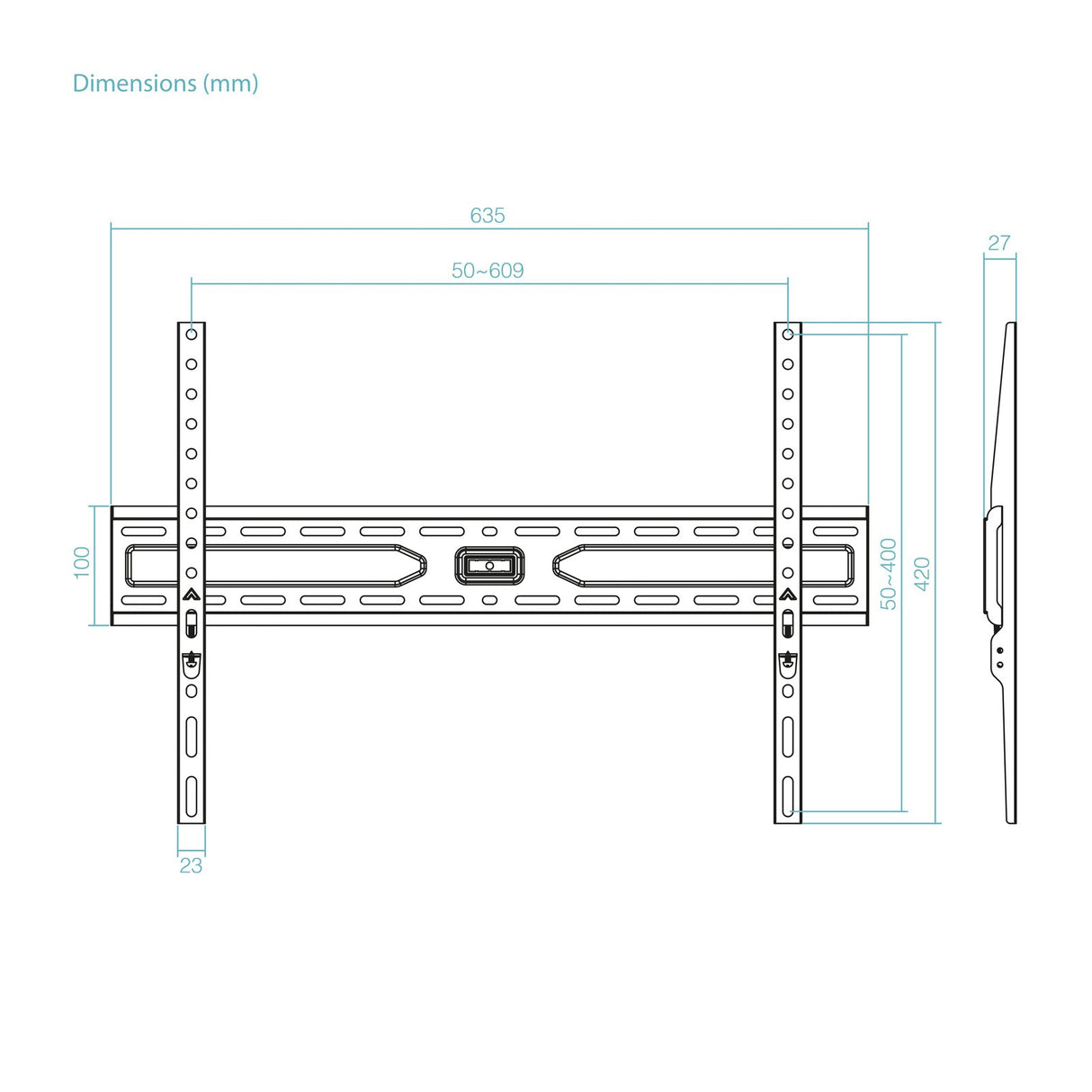 EAN 8433281017047 - TooQ LP1050F-B soporte para TV 2,18 m (86") imagen 7