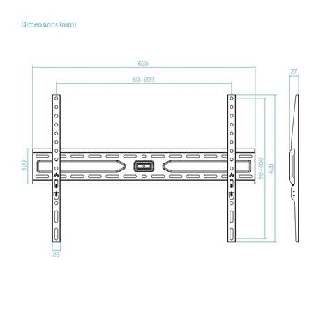 EAN 8433281017047 - TooQ LP1050F-B soporte para TV 2,18 m (86") imagen 7