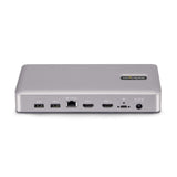 Startech.Com Usb4 Docking Station, Usb-C 40gbps, Dual Video Hdmi, Up To 2x 4k 60hz 4:4:4 (Rgb) Or 2x 4k 120hz 4:2:2, Mul