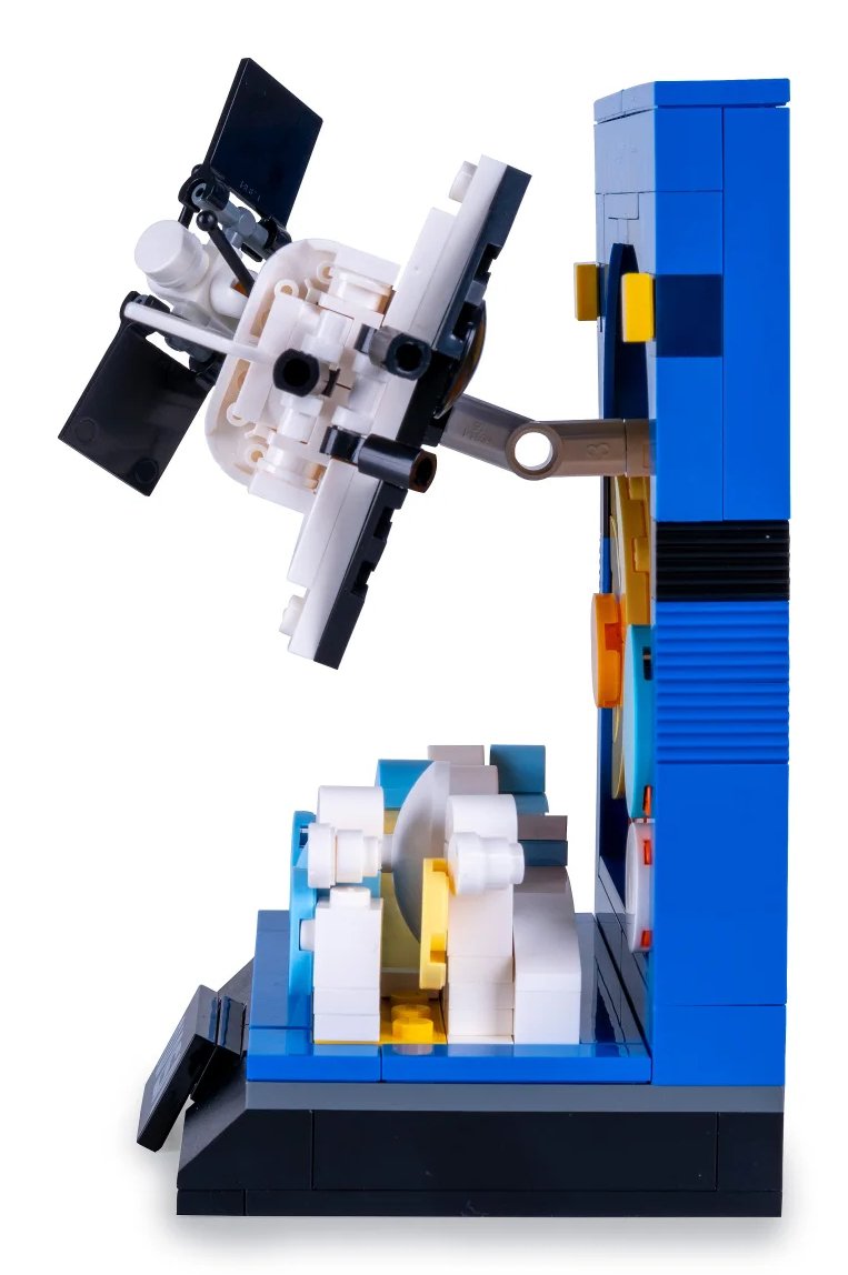 Jamara Cada Space Shuttle Bricks Blanco 8+