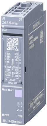 Siem 6es7134-6gb00-0ba1 Simatic Et 200sp, Analoges Eingangsmodul, Ai 2xi 2 - 4-W