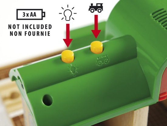 Estación De Tren Parlante Brio World 33578