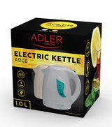 Hervidor De Agua Adler Ad 08 W 1 L Blanco 850 W