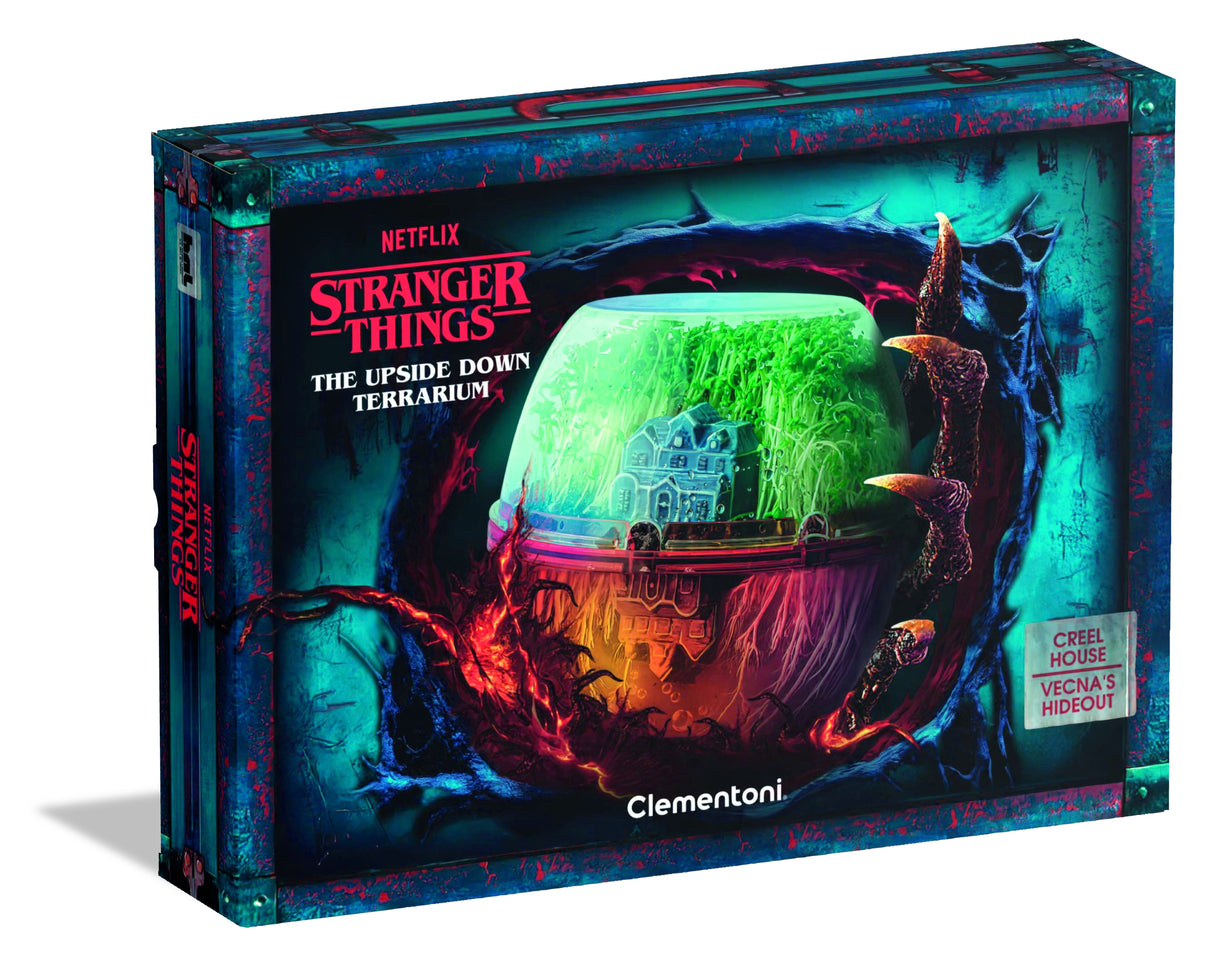 Clementoni Stranger Things - Terrario "Shadow World", Caja De Experimentos