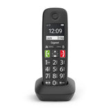 Gigaset E290hx, Teléfono Dect, Terminal Inalámbrico, Altavoz, 150 Entradas, Negro