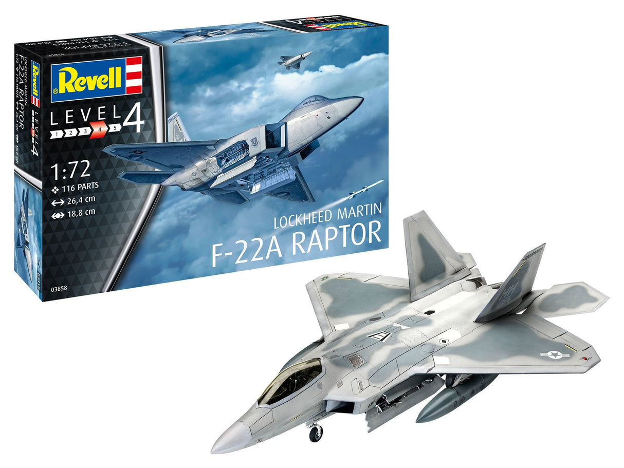 Revell Lockheed Martin   F-22a Raptor