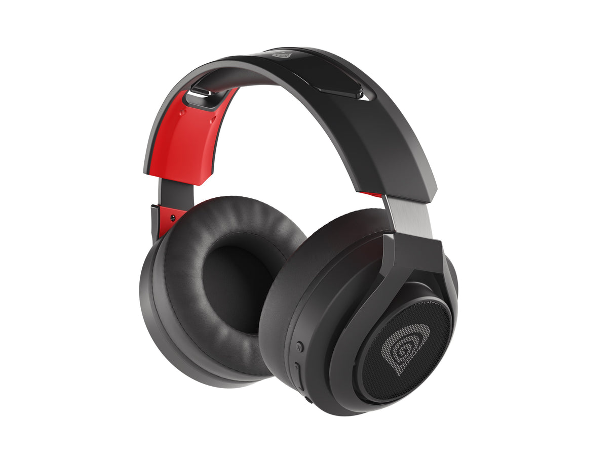 Auriculares Gaming Genesis Selen 400 Microfono Inalambrico Negro