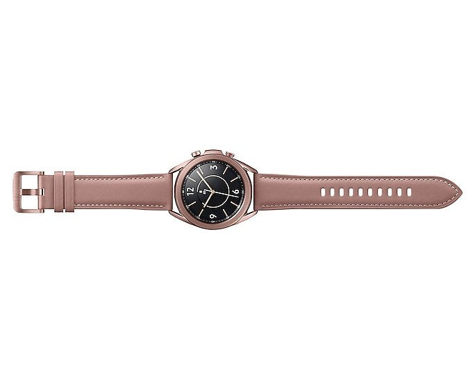 Samsung Sm-R855f Galaxy Watch3 Smartwatch Bundle Incl. Band Stainless Steel 41mm 4g Mystic Bronze De