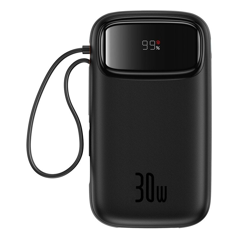 Baseus Ppqd4-20c Polímero De Litio 20000 Mah Negro