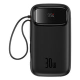 Baseus Ppqd4-20c Polímero De Litio 20000 Mah Negro