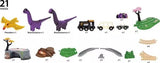 Set De Aventura De Dinosaurios De Brio World World, Ferrocarril 63609400