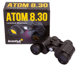 EAN 0753215768004 - Levenhuk Atom 8x30 binocular Porro Negro imagen 12