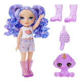 Muñeca  Mga Entertainment Rainbow High Littles - Amatista (Púrpura) 531234-Euc