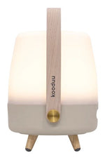 Lampa Przenosna Z Glosnikiem Lite-Up Play Mini Bezowa