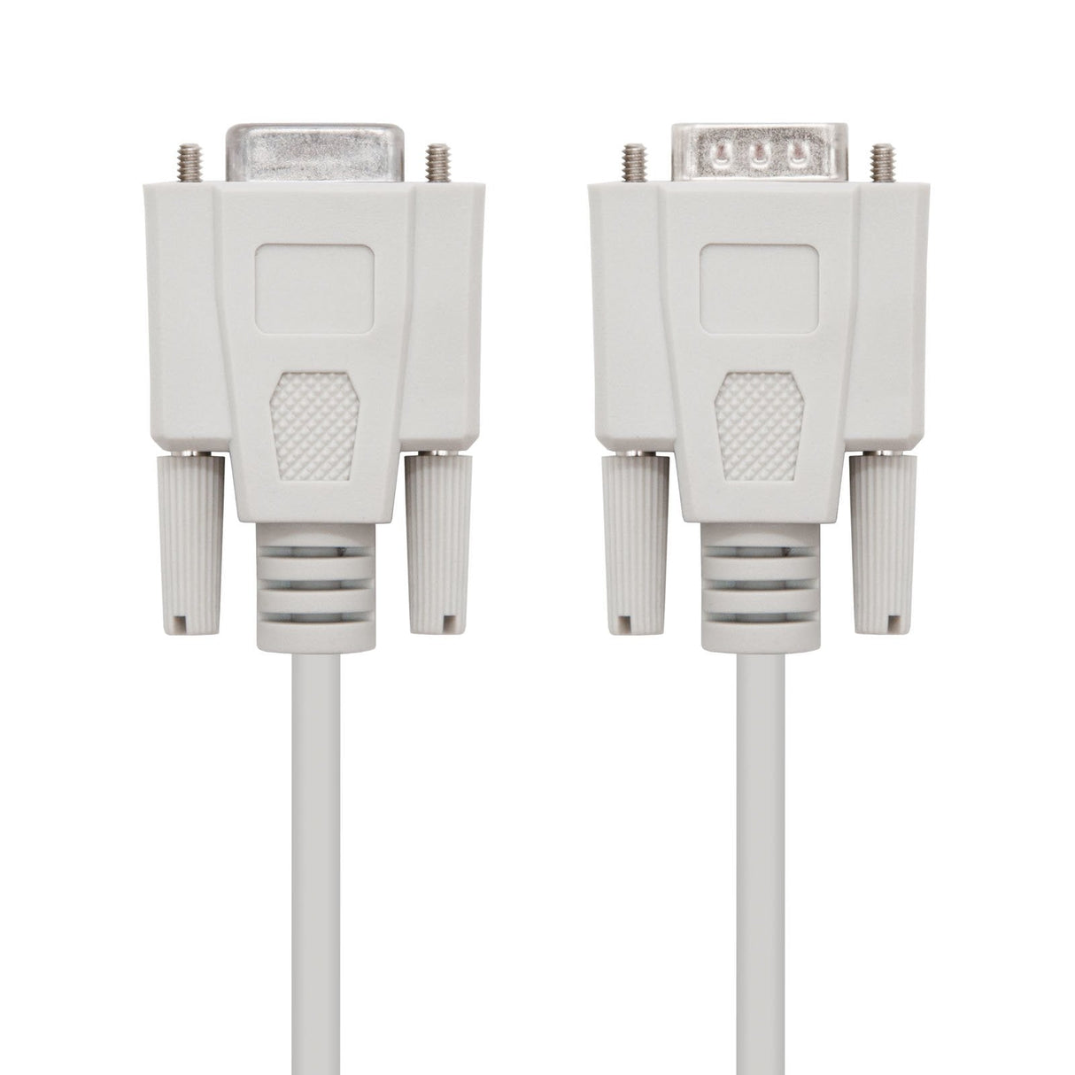 Nanocable Cable Serie Rs232 Db9 Macho A Db9 Hembra 1.80m - Beige