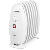 Radiador De Aceite Eléctrico Mini Grunkel 800w Blanco Racp-80d