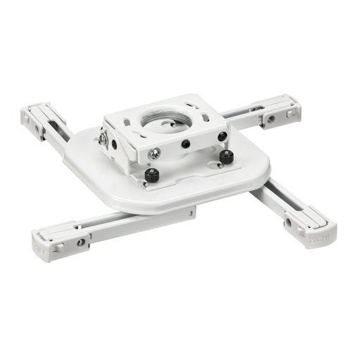 Chief Rsauw Universal Mini Rpa Projector Mount Kit De Montaje (Montaje De Techo Abrazadera De Interfaz) Para Proyector Blanco Se Puede Instalar En El Techo