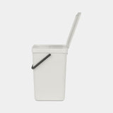 Brabantia Sort & Go Abfallbehäl. Light Grey 16 L