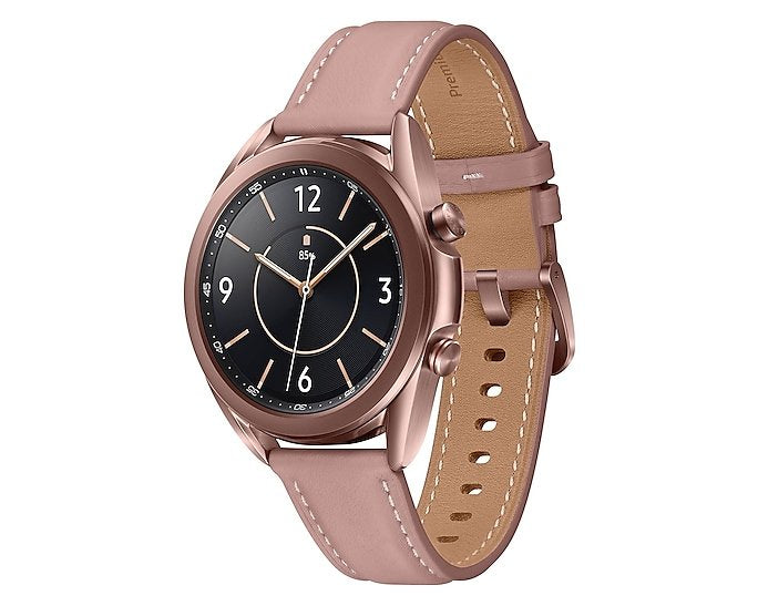 Samsung Sm-R855f Galaxy Watch3 Smartwatch Bundle Incl. Band Stainless Steel 41mm 4g Mystic Bronze De