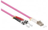 Fiberpatchkabel Lc-St Om4  10m, 50/125, Multimode,