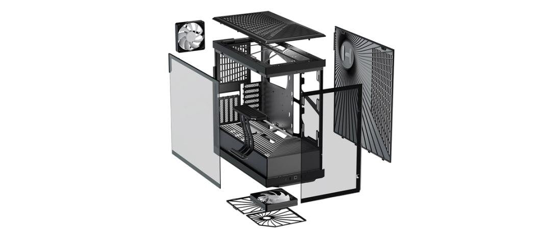 EAN 1220000350298 - HYTE Y40 Midi Tower Negro imagen 7