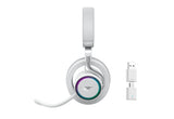 Auriculares Havit Fuxi-H8  Con Cable/Inalámbricos Para Juegos (Blancos)