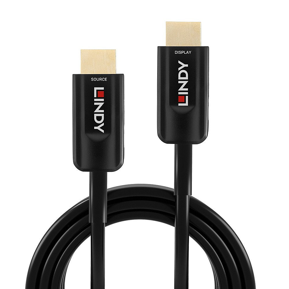 Lindy 38382 Cable Hdmi 20 M Hdmi Tipo A [Estándar] Negro (Lindy Hdmi Cable 20m Fibre Optic Hybrid)