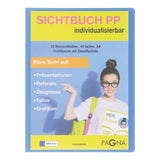 Pagna School Sichtbuch Din A4, 20 Fundas Azul Claro, 1 Unidades