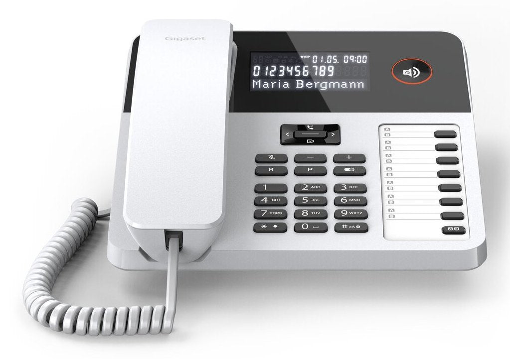 EAN 4250366868929 - Gigaset DESK 600 Teléfono analógico Identificador de llamadas Blanco imagen 3